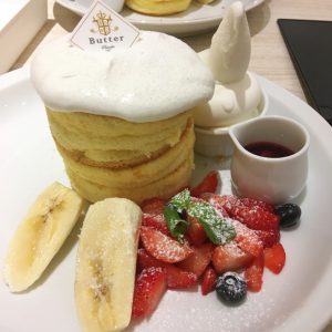 butter　パンケーキ