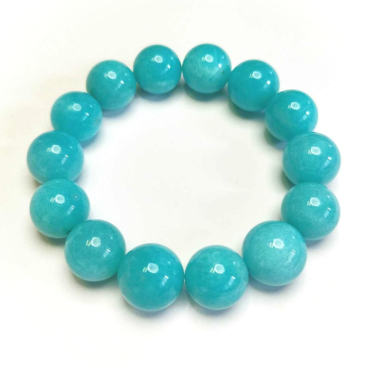 ペルー産アマゾナイトのブレスレットNo.285